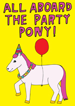 All Aboard The Party Pony