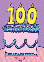 100 Number Cake