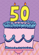 50 Number Cake