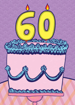 60 Number Cake