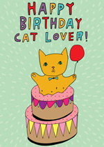Happy Birthday Cat Lover