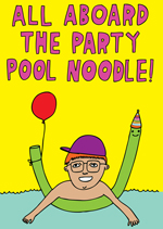 All Aboard The Party Pool Noodle