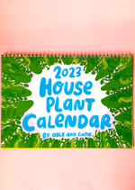 2023 House Plant Calendar