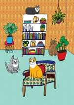 Cats Living Room