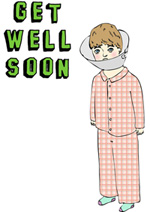 Get Well Soon - Cone Head