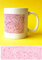 Mug - Pink Florals
