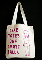 Tote Bag - Like Totes Def Amaze Balls (CLEARANCE)