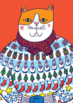 Cat Christmas Sweater