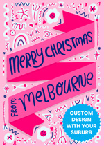 Merry Christmas From ... Ribbon [Custom Suburb]