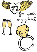 Yay Engagement (yellow envelope)